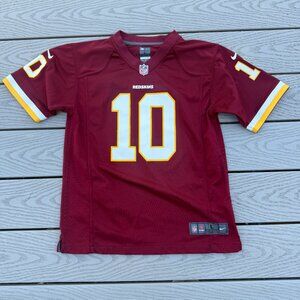 Kid Youth Boys WASHINGTON REDSKINS NIKE NFL Jersey Griffin III 10 Large (14/16)